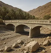 Concrete Wadi Crossing