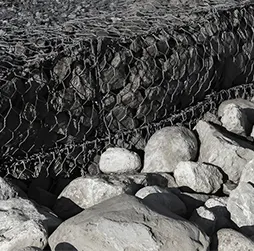 Riprap contractors in Oman working on infrastructure protection project