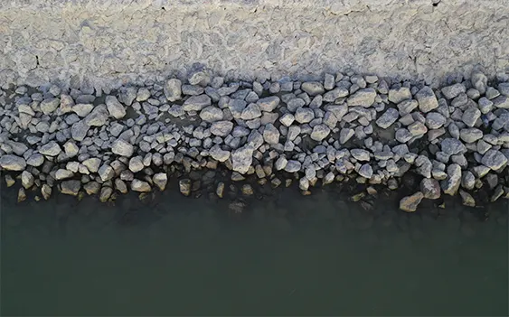 Experienced riprap contractors offering custom erosion control designs