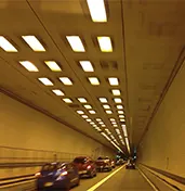 Completed tunnel project showing durable engineering and aesthetic finish